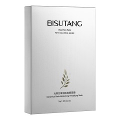 Bisutang Увлажняющая восстанавливающая тканевая маска из корня глицирризы Glycyrrhiza Radix, 25мл*10шт