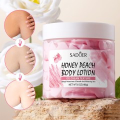 Sadoer Лосьон для тела Медовый персик Honey Peach, 180г