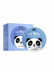 Sadoer Гидрогелевые патчи для области вокруг глаз с экстрактом черники Blueberry Firming Nourish Eye Mask, 60шт(30пар)