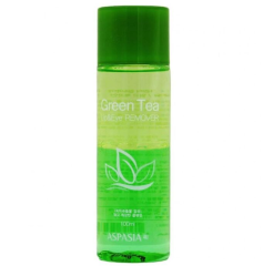 Aspasia Средство для снятия макияжа с экстрактом зеленого чая Green Tea Lip &amp; Eye Makeup Remover, 100мл