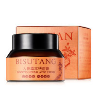 Bisutang Крем для лица с экстрактом трав против акне Ginseng Herbal Acne Cream, 30г