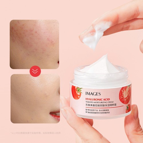 Images Увлажняющий крем для лица с гиалуроном и экстрактом томата Hyaluronic Acid Tomato Moisturizing Cream, 50мл