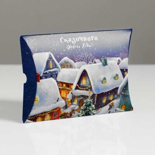 Коробка новогодняя складная фигурная «Волшебного праздника», 26х19х4см