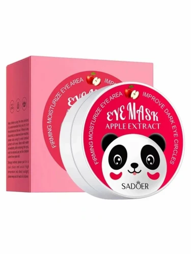 Sadoer Гидрогелевые патчи для области вокруг глаз с экстрактом яблока Apple Extract Firming Moisturize Eye Mask, 60шт(30пар)