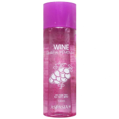 Aspasia Средство для снятия макияжа с экстрактом вина Wine Lip &amp; Eye Makeup Remover, 100мл