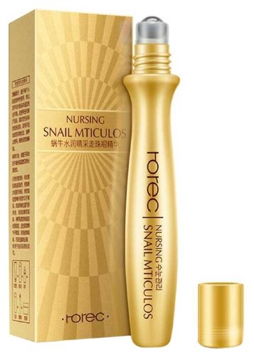 Rorec Крем-ролик для кожи вокруг глаз с муцином улитки Nursing Snail Mticulos, 15мл
