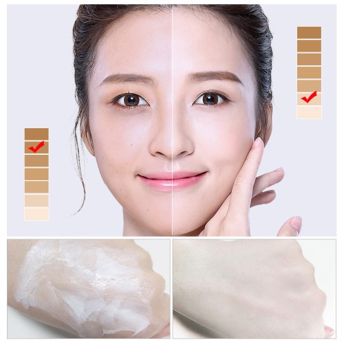 Bisutang Увлажняющий, освежающий и прозрачный крем-основа для макияжа Nourishes Moisturizing, 50г