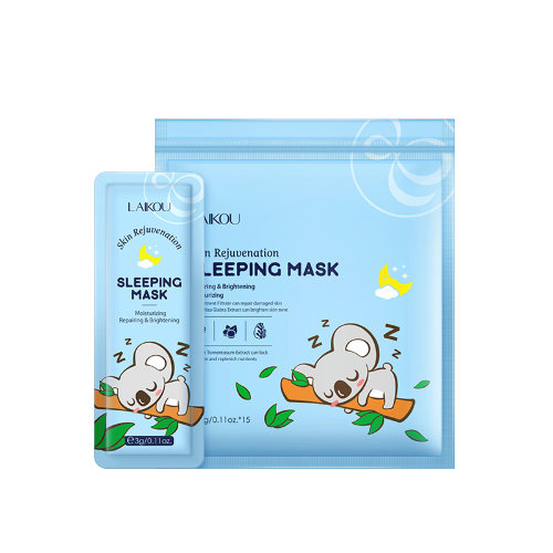 Laikou Смягчающая ночная маска для лица с экстрактом риса Skin Rejuvenation Sleeping Mask, 3г*15шт
