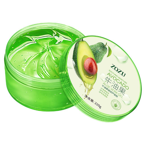 Zozu Увлажняющий гель для лица и тела с авокадо и алоэ вера Soothing Moisture Avocado Aloe Vera Gel, 220г