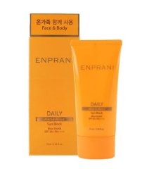 Enprani Ежeдневный увлажняющий солнцезащитный крем для лица и тела SPF50+/PA++++ Daily Mild & Moist Sun Block, 120мл