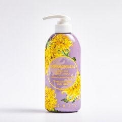 Jigott Парфюмированный лосьон для тела с экстрактом хризантемы Chrysanthemum Perfume Body Lotion, 500мл