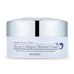 Deoproce Минеральный крем для лица с коллагеном Marine Collagen Mineral Cream, 100г