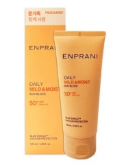 Enprani Ежeдневный увлажняющий солнцезащитный крем для лица и тела SPF50+/PA++++ Daily Mild & Moist Sun Block, 70мл