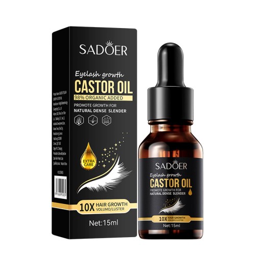 Sadoer Касторовое масло для роста ресниц Castor Oil, 15мл