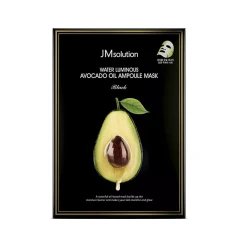 JMsolution Ультратонкая тканевая маска с экстрактом авокадо Water Luminous Avocado Oil Ampoule Mask, 35мл
