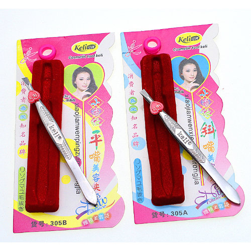 Пинцет для бровей, 1шт