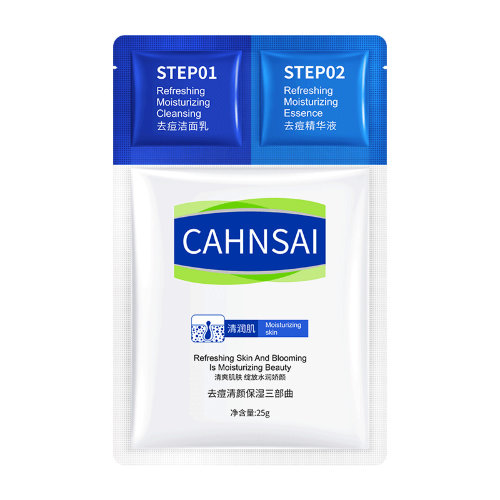 Cahnsai Увлажняющий комплекс для лица для сужения пор 3в1 Refreshing Moisturizing, 28мл