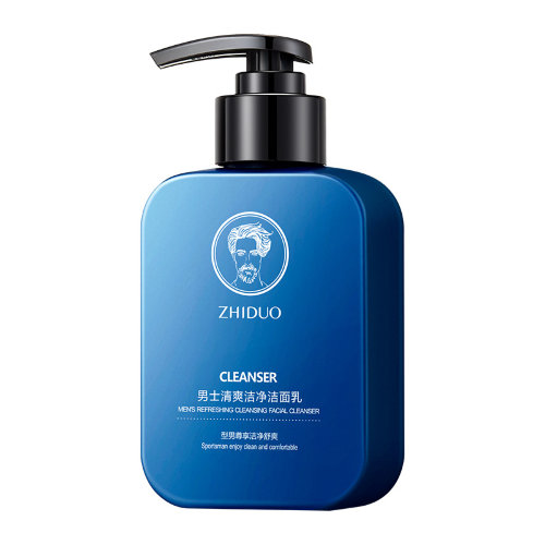 Zhiduo Мужская очищающая и освежающая пенка для умывания Men's Cleanser Refreshing Facial, 168г