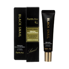FarmStay Премиум сыворотка для кожи вокруг глаз с черной улиткой Black Snail Premium Rolling Eye Serum, 25мл