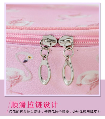 Косметичка "Фламинго", 21*11*15см