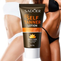 Sadoer Лосьон для автозагара Self Tanner, 50г