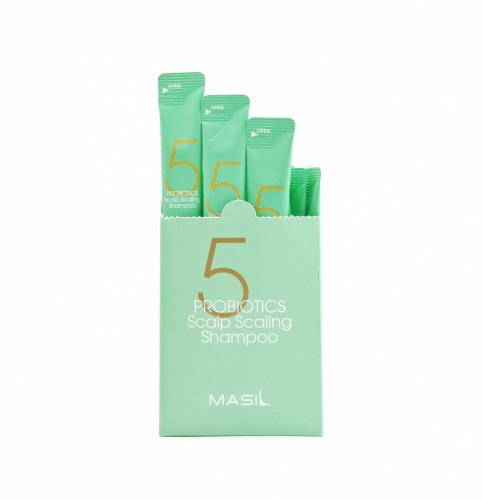 Masil Глубокоочищающий шампунь с пробиотиками Masil 5 Probiotics Scalp Scaling Shampoo, 8мл*20шт
