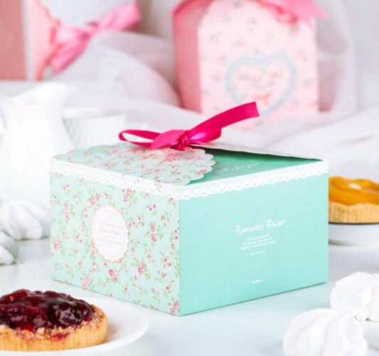 Коробка сборная для сладкого 14 х 14 х 9 см