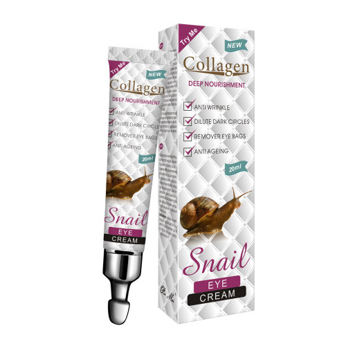 Collagen Крем для кожи во круг глаз с муцином улитки и коллагеном Snail Collagen Deep Nourishment, 20мл