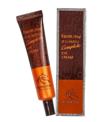 FarmStay Крем для кожи вокруг глаз с лошадиным жиром Jeju Mayu Complete Eye Cream, 45г