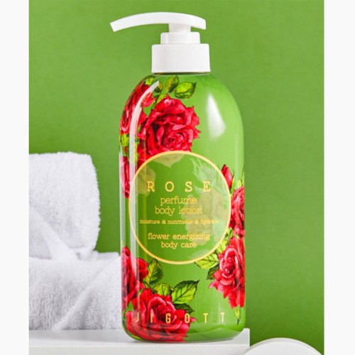 Jigott Парфюмированный гель для душа с экстрактом розы Rose Perfume Body Wash, 750мл 