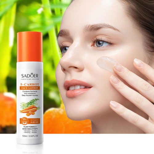 Sadoer Лосьон для кожи лица с экстрактом моркови B-Carrot, 100мл
