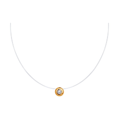 Чокер на леске 