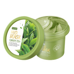 Fenyi Глиняная маска для лица с зеленым чаем Mud Mask Green Tea, 100г