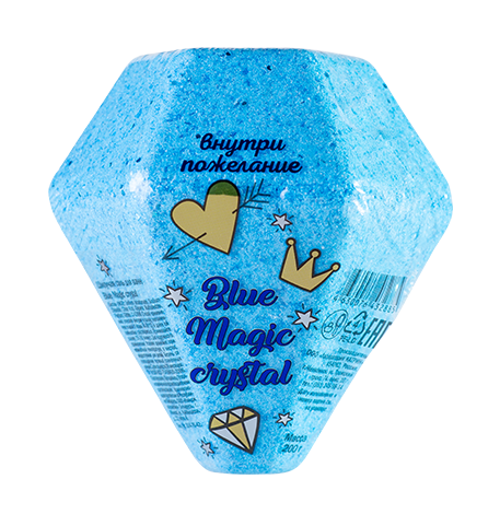 Лаборатория Катрин Шипучая соль для ванн «Blue Magic crystal», 200г