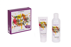 Compliment Подарочный набор №1401 &quot;Hello tropic flowers&quot;: гель для душа, 200мл + крем для рук, 80мл