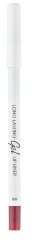 Lamel Стойкий гелевый карандаш для губ Long Lasting Gel Lip Liner, 408 розовая слива
