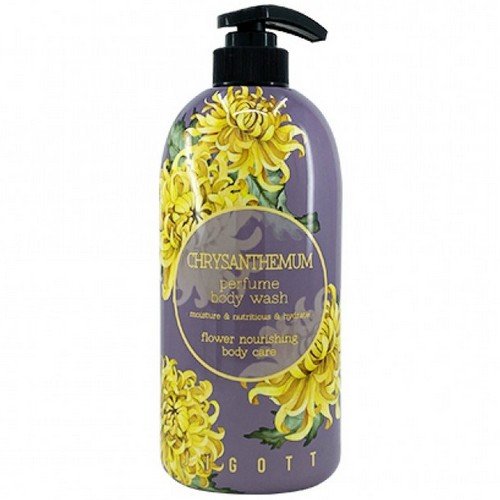 Jigott Парфюмированный гель для душа с хризантемой Chrysanthemum Perfume Body Wash, 750мл
