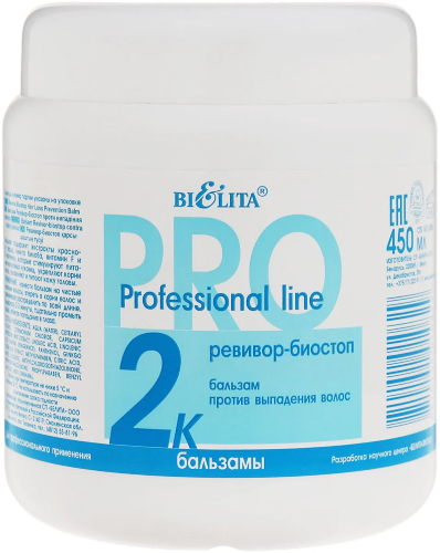 Bielita Professional Бальзам Revivor-биостоп против выпадения волос, 450мл 