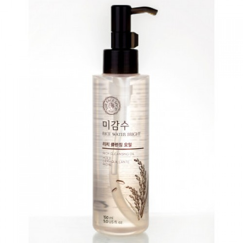 The Face Shop Гидрофильное масло для очищения пор Rice Water Bright Cleansing Oil Rich, 150мл