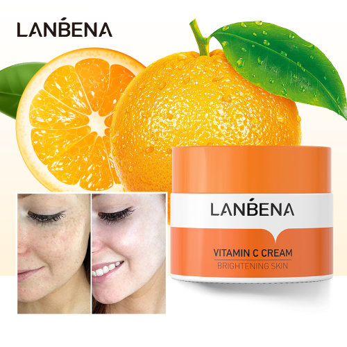 Lanbena Осветляющий и увлажняющий крем для лица с витамином С Vitamin C Cream, 50г