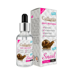 Collagen Cыворотка для лица с муцином улитки и коллагеном Deep Cleansing Snail Face Serum, 30г