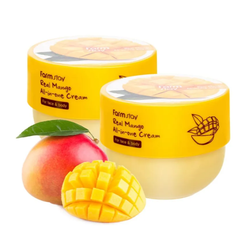 FarmStay Крем многофункциональный с экстрактом манго Real mango all-in-one cream, 300мл