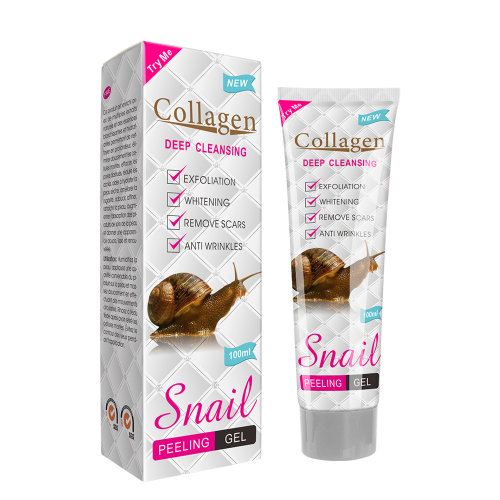 Collagen Пилинг-гель с муцином улитки Snail Peeling Gel, 100мл