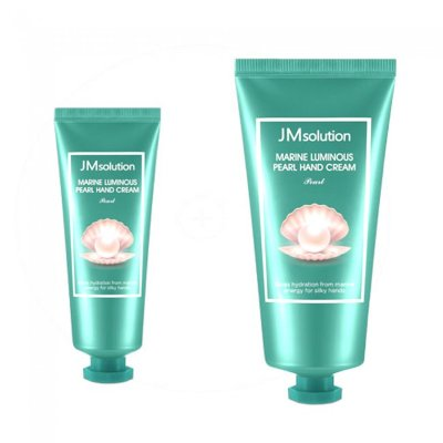 JMsolution Набор кремов для рук с экстрактом жемчуга Marine Luiminous Pearl Hand Cream, 100 мл + 50 мл