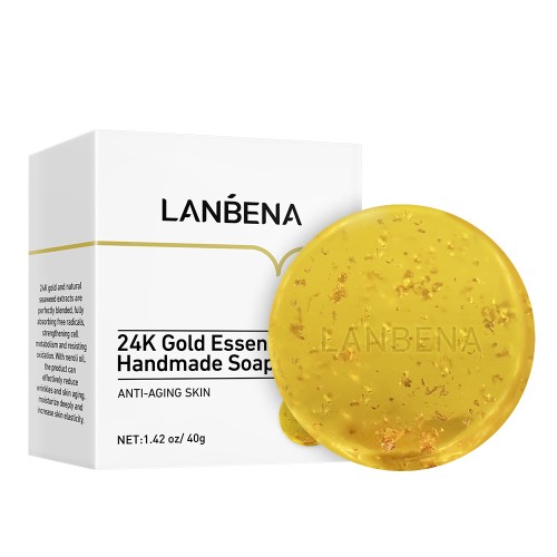 Lanbena Очищающее мыло для лица и тела Handmade Soap, 40г