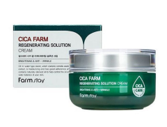 FarmStay Крем для лица с центеллой Cica Farm Regenerating Solution Cream, 50мл