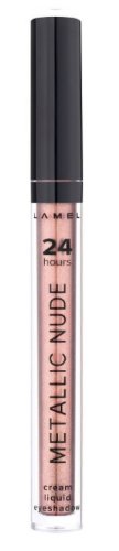Lamel Тени для век жидкие Metallic Nude Liquid Eyeshadow, №406 циркон