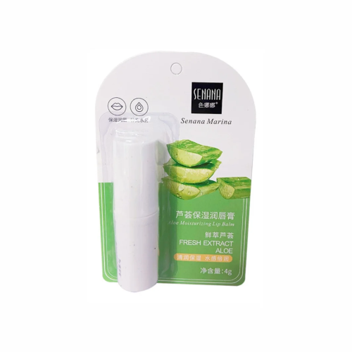 Senana Бальзам для губ с экстрактом алое Fresh Extract Aloe, 4г