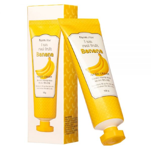 FarmStay Крем для рук с экстрактом банана I Am Real Fruit Banana Hand Cream, 100г