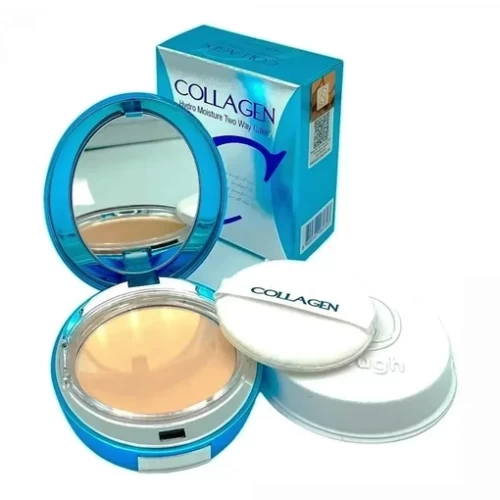 Enough Увлажняющая пудра с коллагеном Collagen Hydro Moisture Two Way Cake, 13г+13г